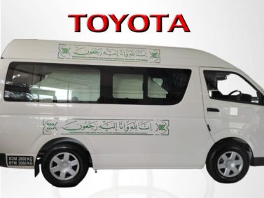 VAN JENAZAH Toyota Car<br src=