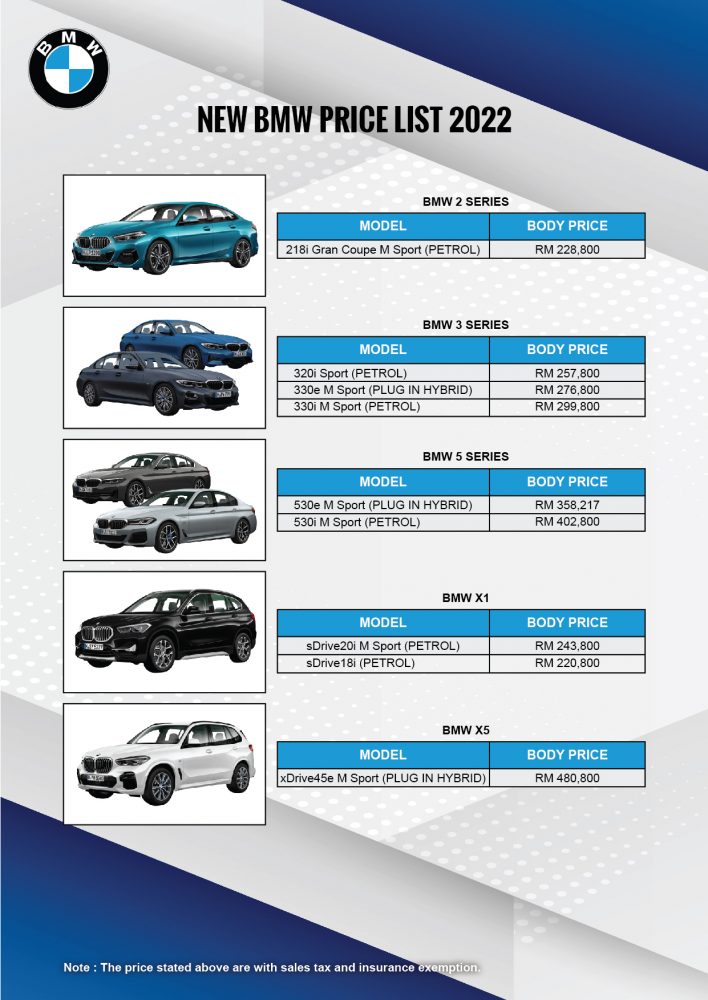 Bmw Hk Price List 2024 Berry Gillian